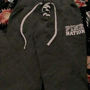 Vs pink LACE UP 🙅🏻‍♀️ Leggings